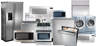 We repair ranges, refrigerators, microwaves, washers, dryers, dishwashers, all major appliances.